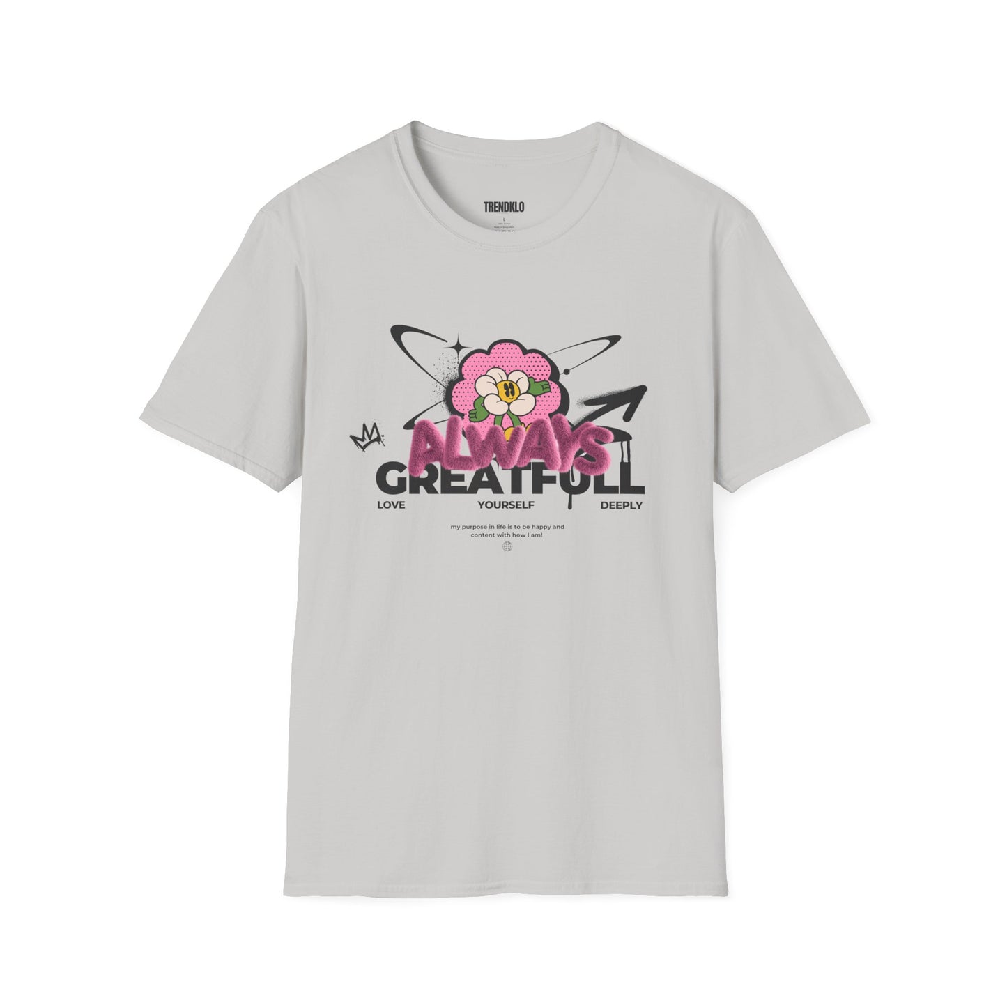 Women Graphic Tee, Positive Vibes Shirt, Inspirational Unisex Apparel - Trendklo
