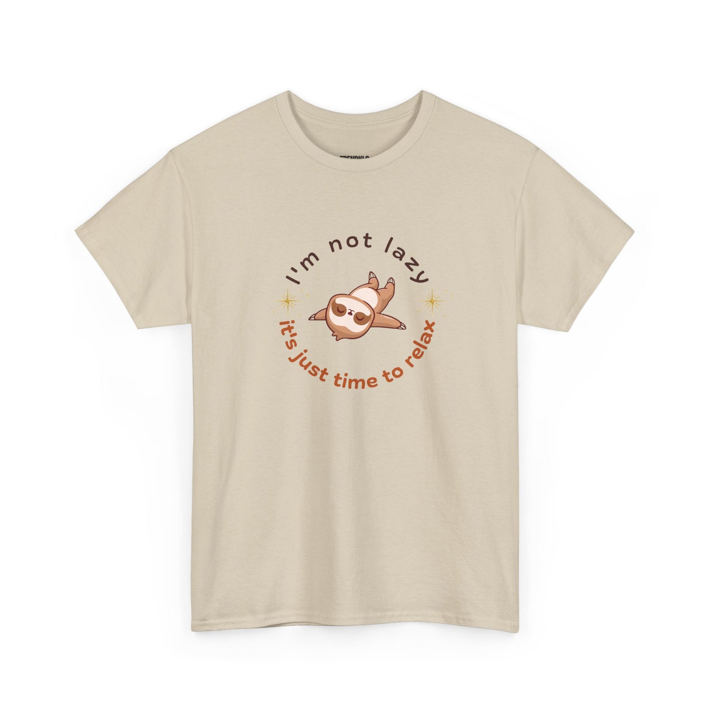 Chill Sloth Tee - Relaxation Inspired Unisex Men Women Heavy Cotton Shirt, Gift for Lazy Days, Fun T-Shirt - Trendklo