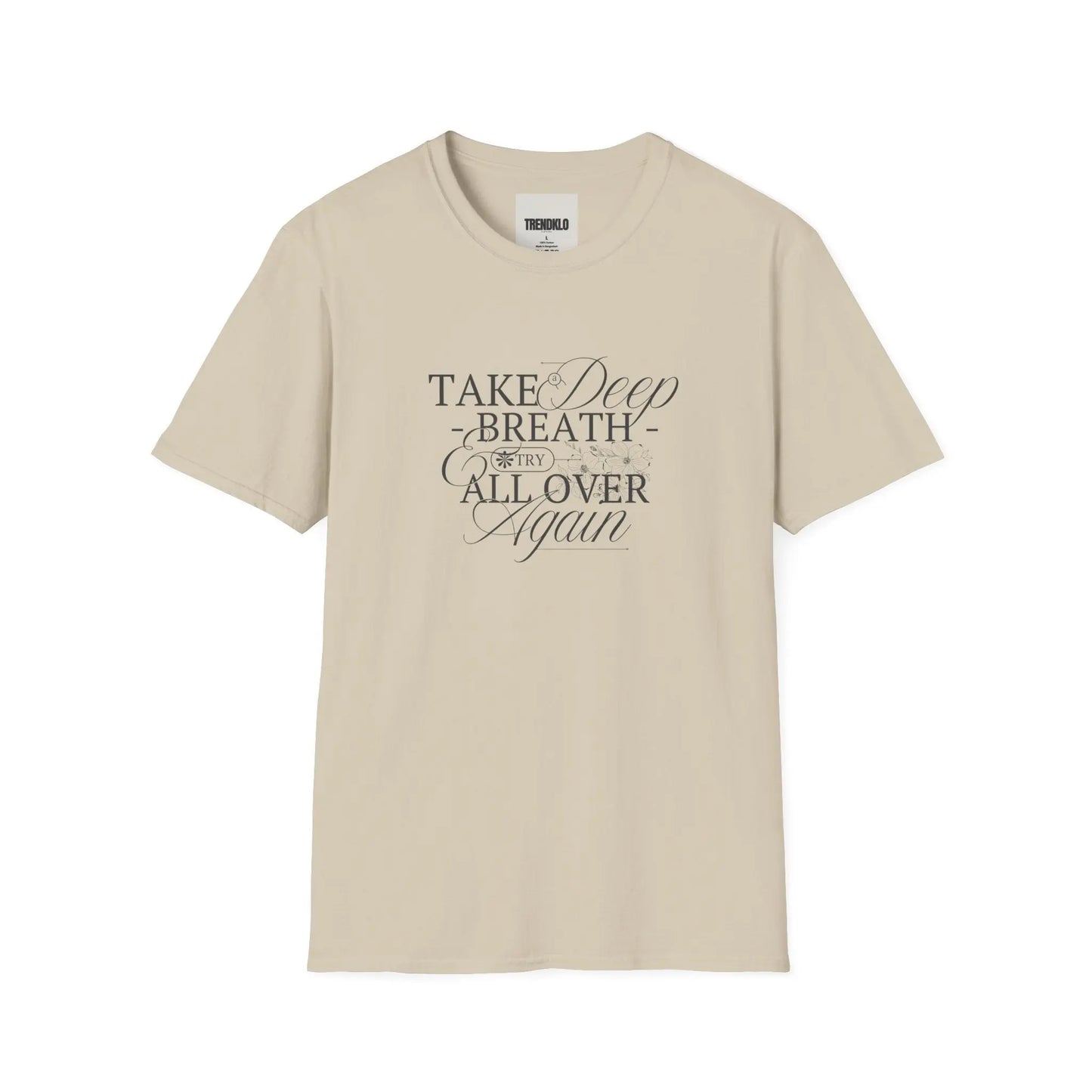 Relaxing Inspirational T-Shirt for Women - Trendklo
