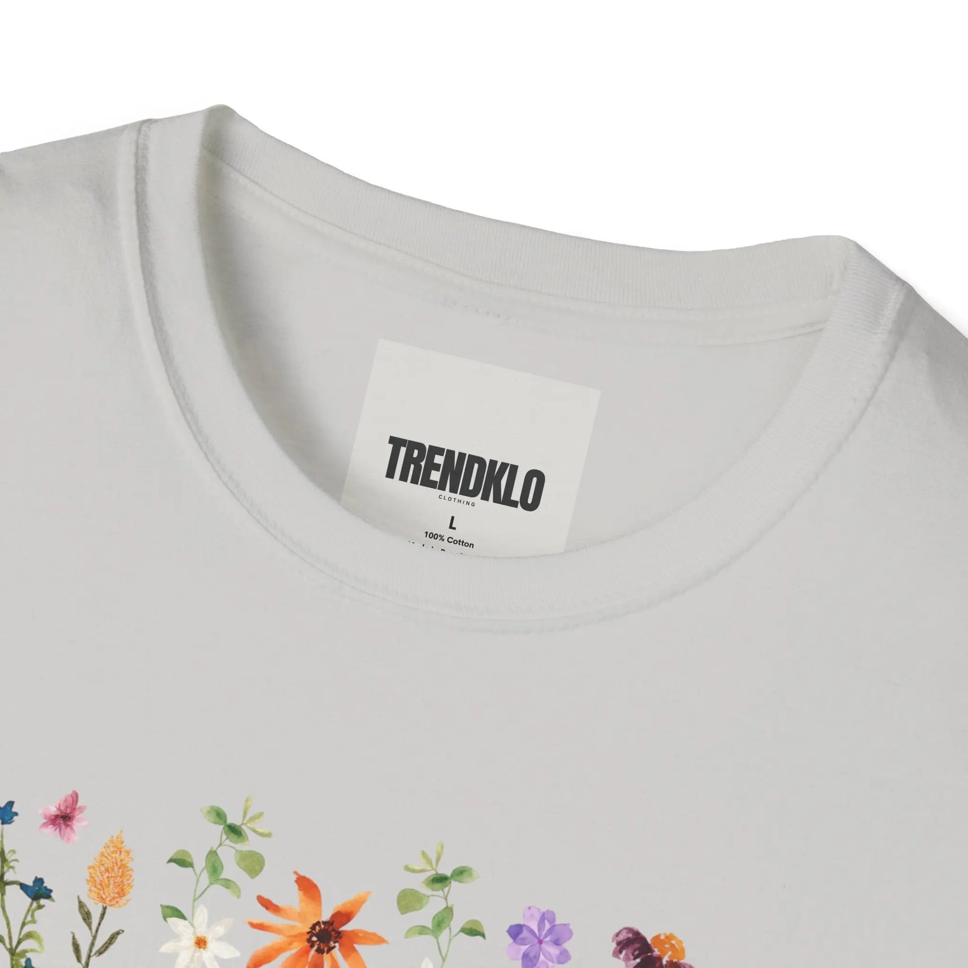Floral Garden Unisex Men, Women Softstyle T-Shirt. - Trendklo