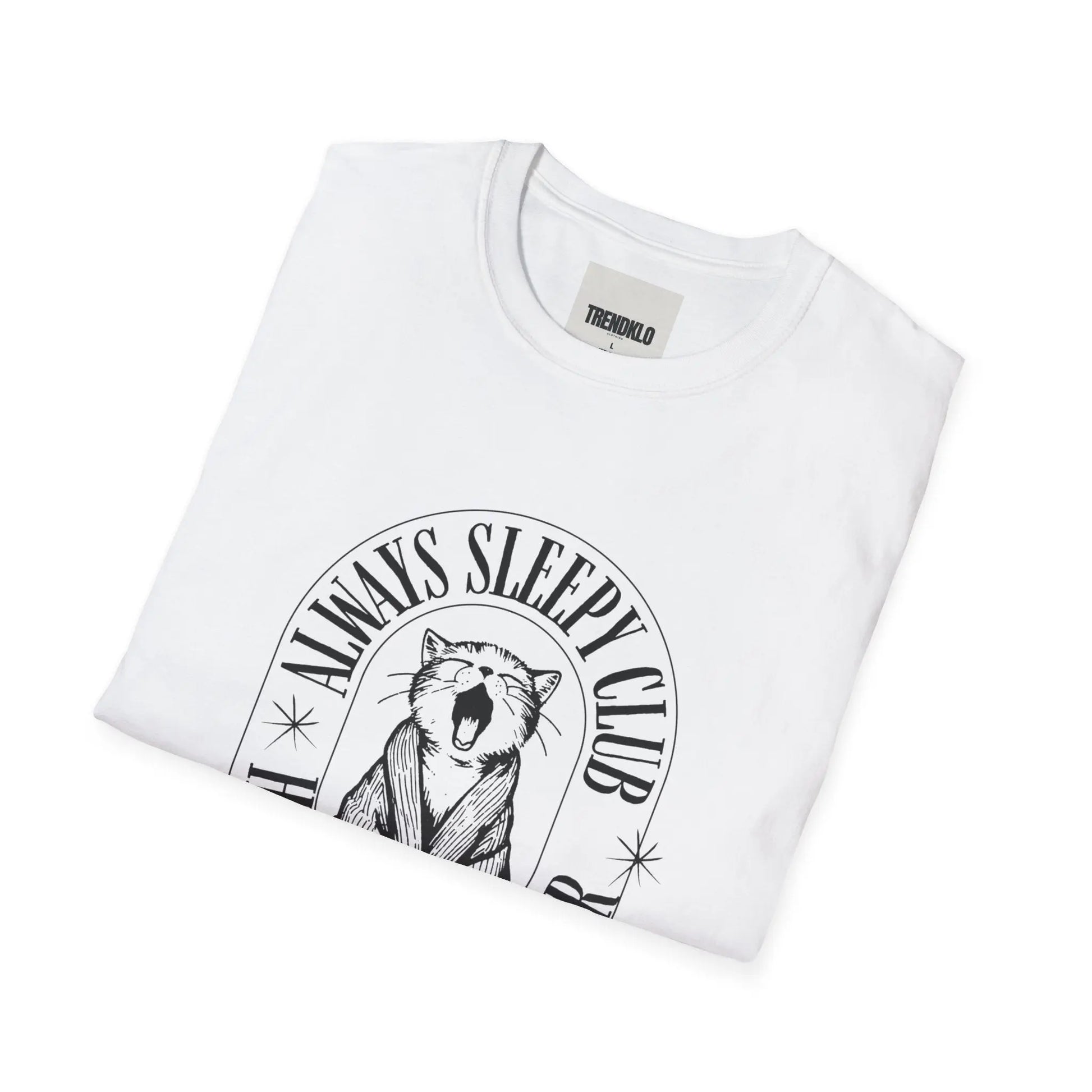 Cozy Cat Club Men, Women, Unisex Softstyle Tee. - Trendklo