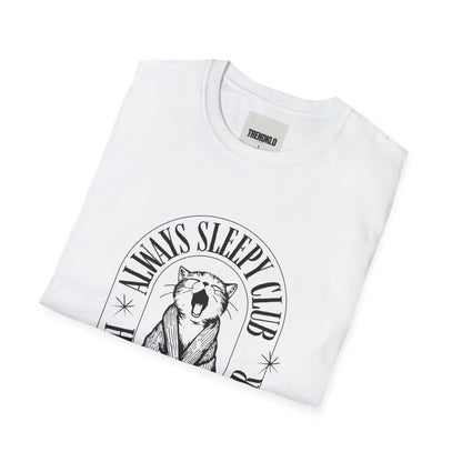 Cozy Cat Club Men, Women, Unisex Softstyle Tee. - Trendklo