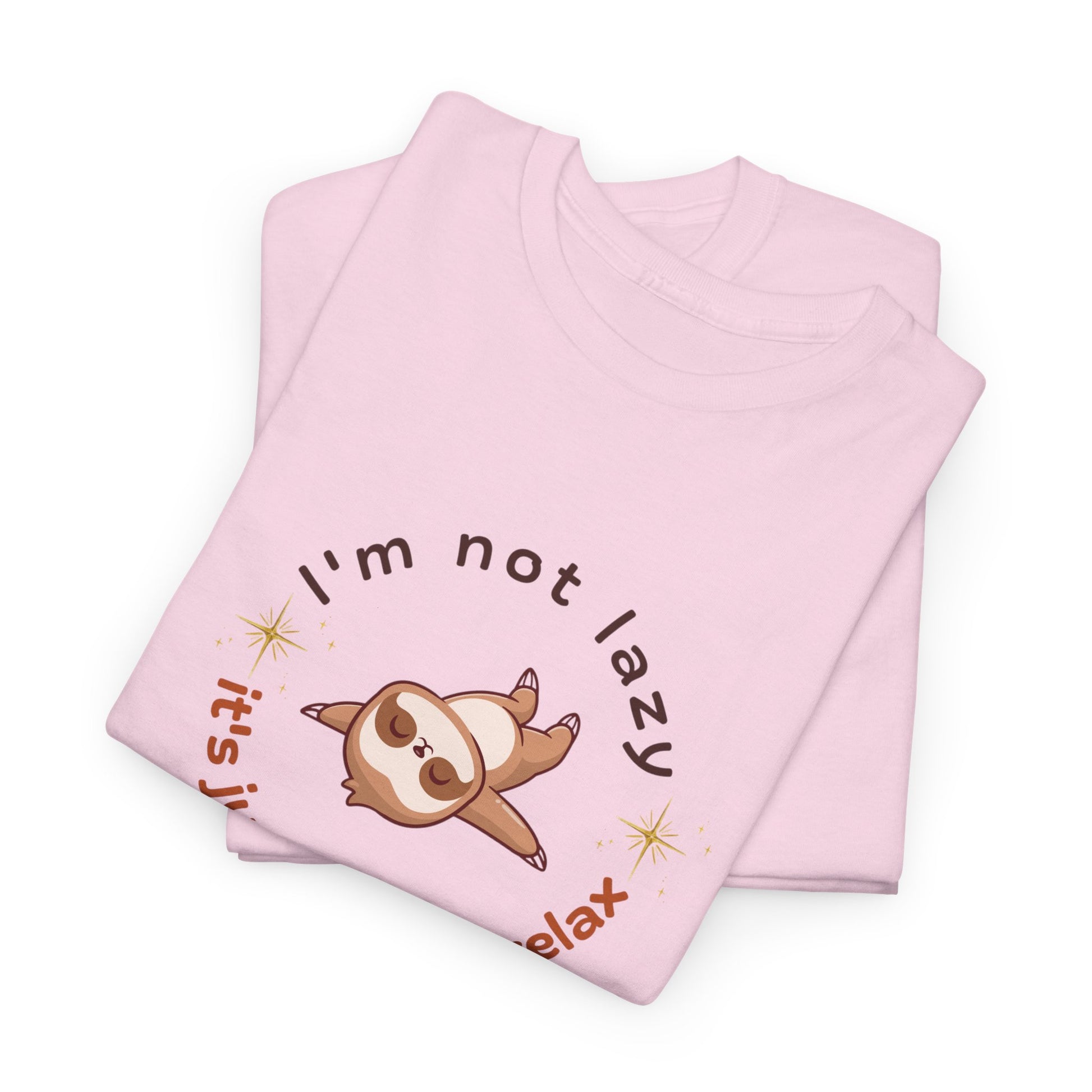 Chill Sloth Tee - Relaxation Inspired Unisex Men Women Heavy Cotton Shirt, Gift for Lazy Days, Fun T-Shirt - Trendklo
