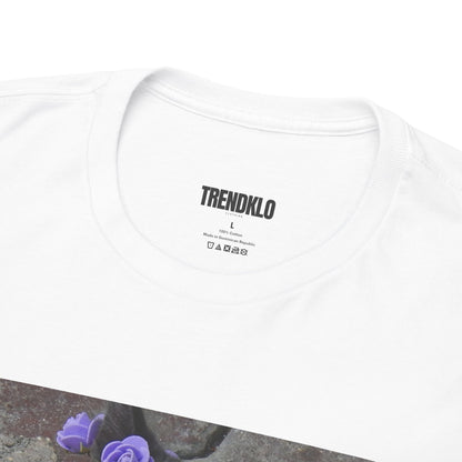 Stay Pawsitive Cat Tee, women Cotton Tshirt. - Trendklo