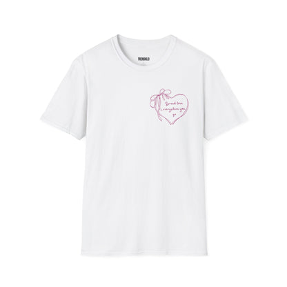 Positive Love Quote Women T-Shirt, Inspirational Tee, Motivational Shirt, Empowering Top, Gift for Her - Trendklo