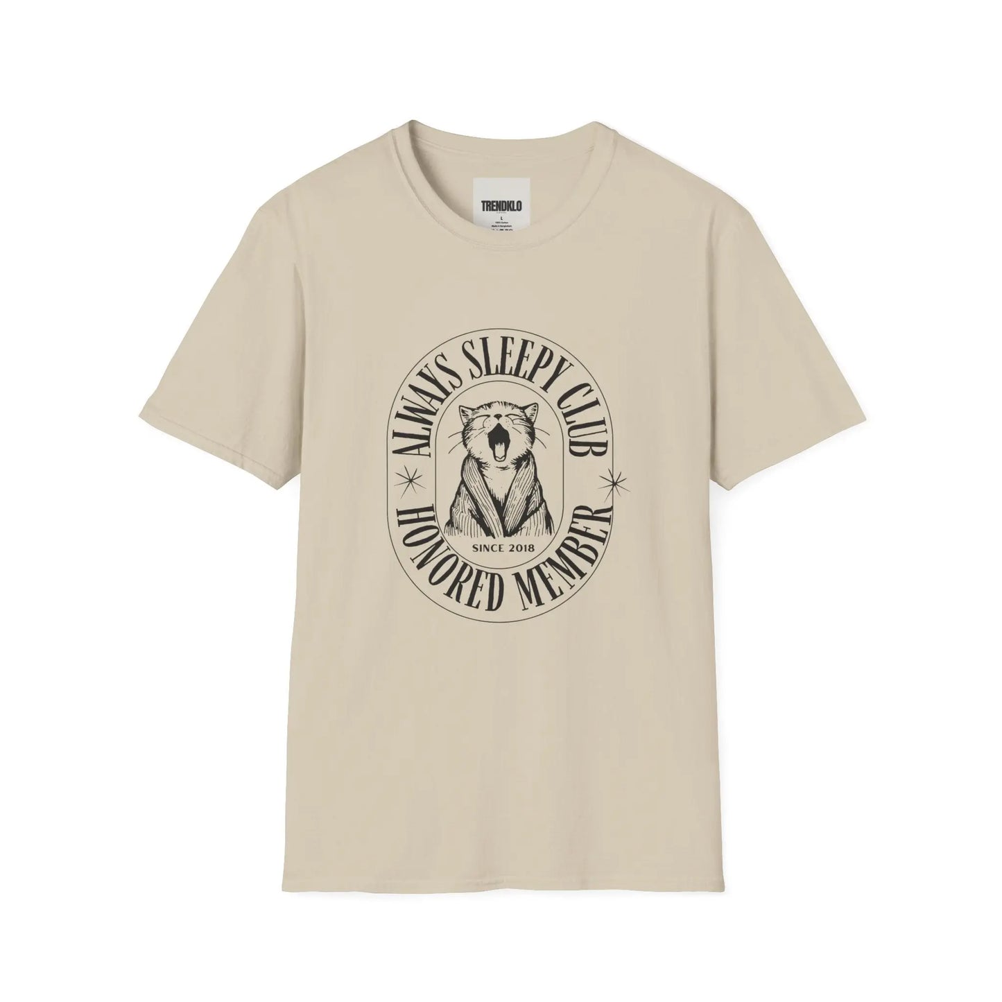Cozy Cat Club Men, Women, Unisex Softstyle Tee. - Trendklo