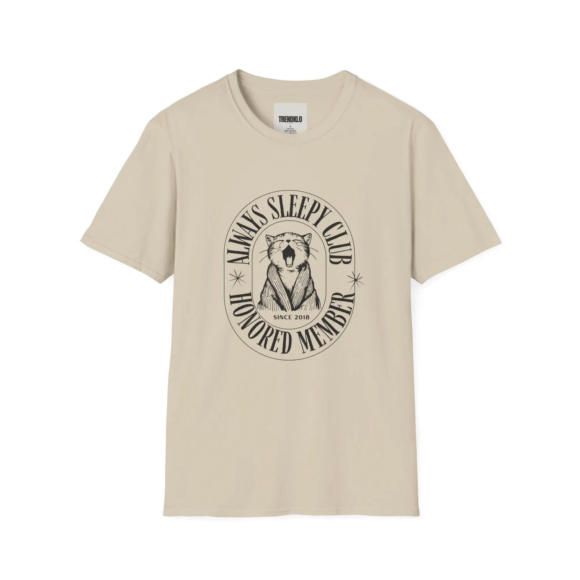 Cozy Cat Club Men, Women, Unisex Softstyle Tee. - Trendklo