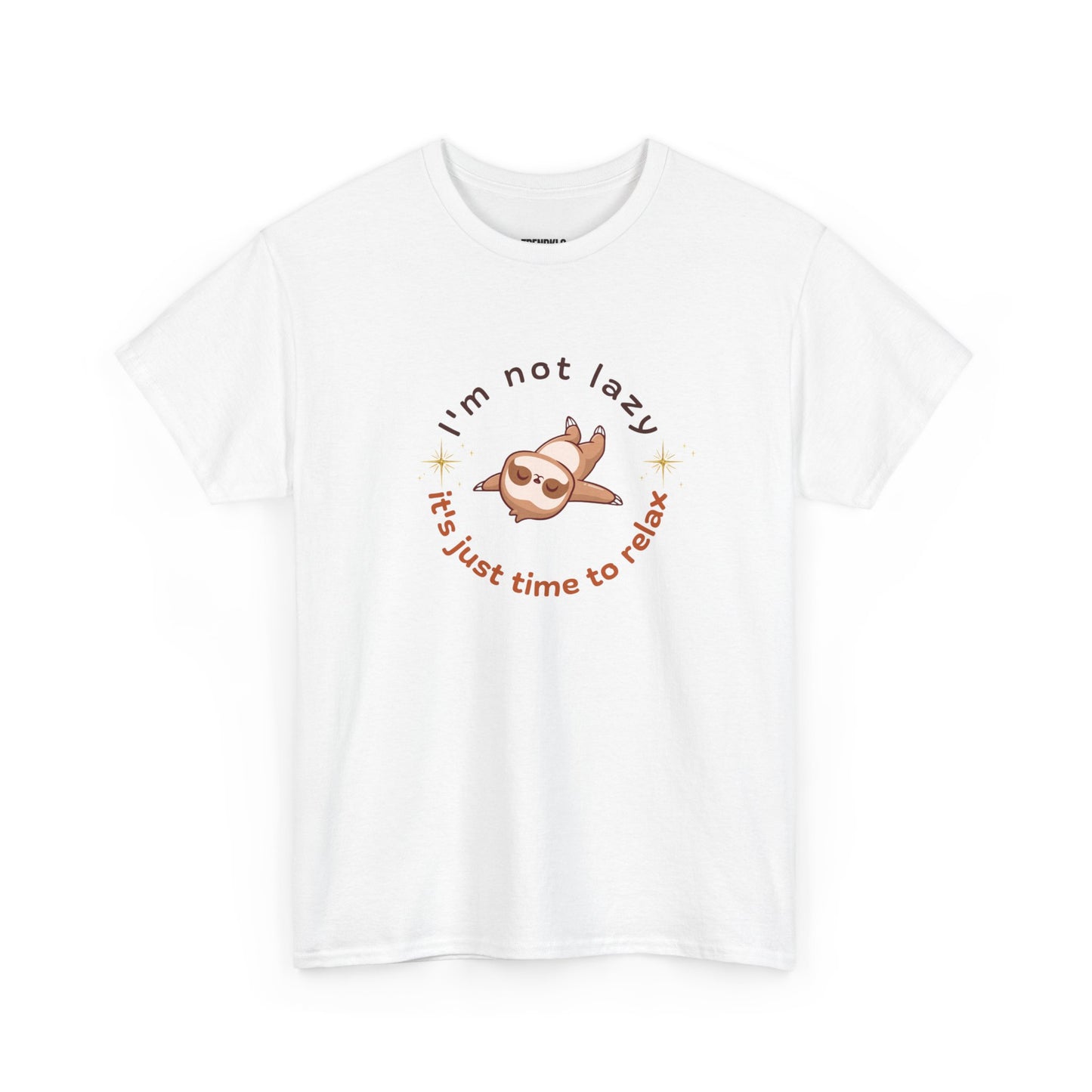 Chill Sloth Tee - Relaxation Inspired Unisex Men Women Heavy Cotton Shirt, Gift for Lazy Days, Fun T-Shirt - Trendklo