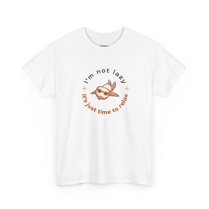 Chill Sloth Tee - Relaxation Inspired Unisex Men Women Heavy Cotton Shirt, Gift for Lazy Days, Fun T-Shirt - Trendklo