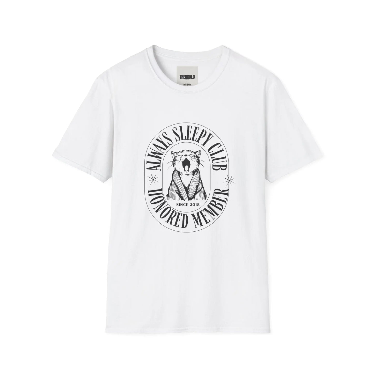 Cozy Cat Club Men, Women, Unisex Softstyle Tee. - Trendklo