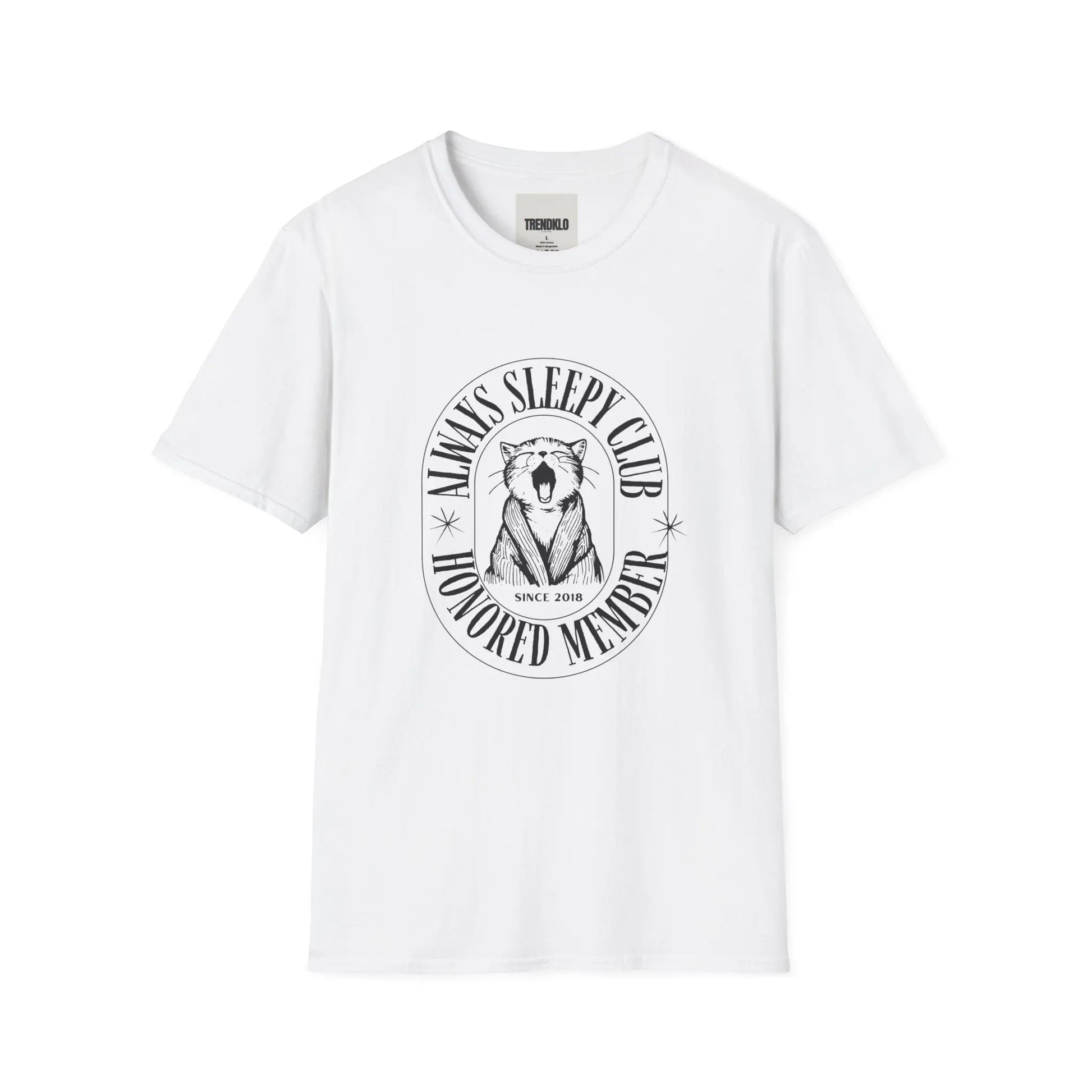 Cozy Cat Club Men, Women, Unisex Softstyle Tee. - Trendklo