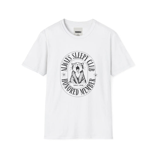 Cozy Cat Club Men, Women, Unisex Softstyle Tee. - Trendklo