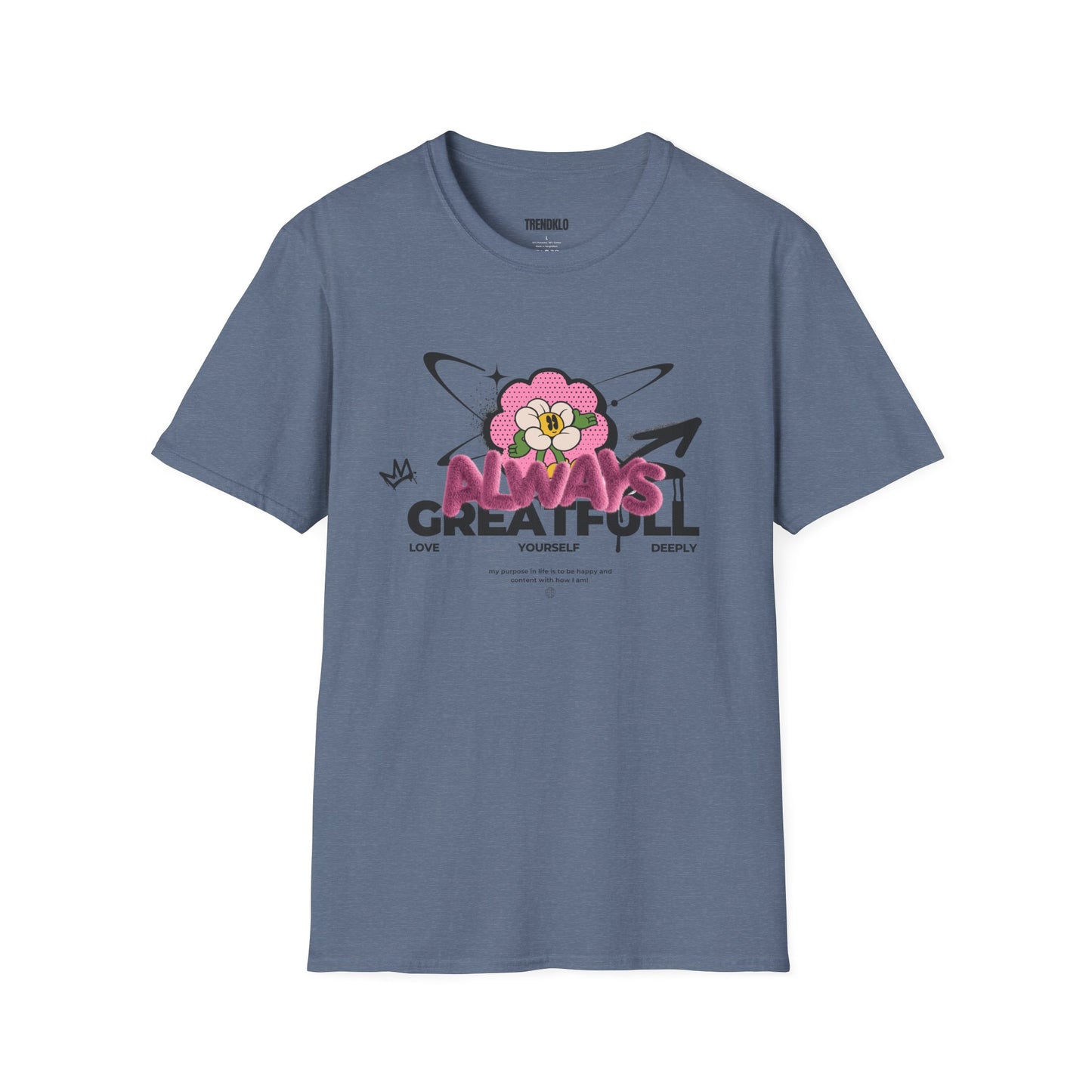 Women Graphic Tee, Positive Vibes Shirt,  Inspirational Unisex Apparel - Trendklo