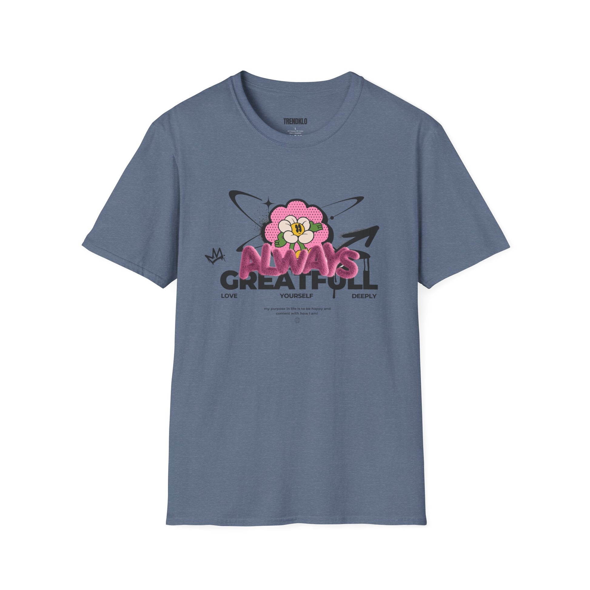 Women Graphic Tee, Positive Vibes Shirt,  Inspirational Unisex Apparel - Trendklo