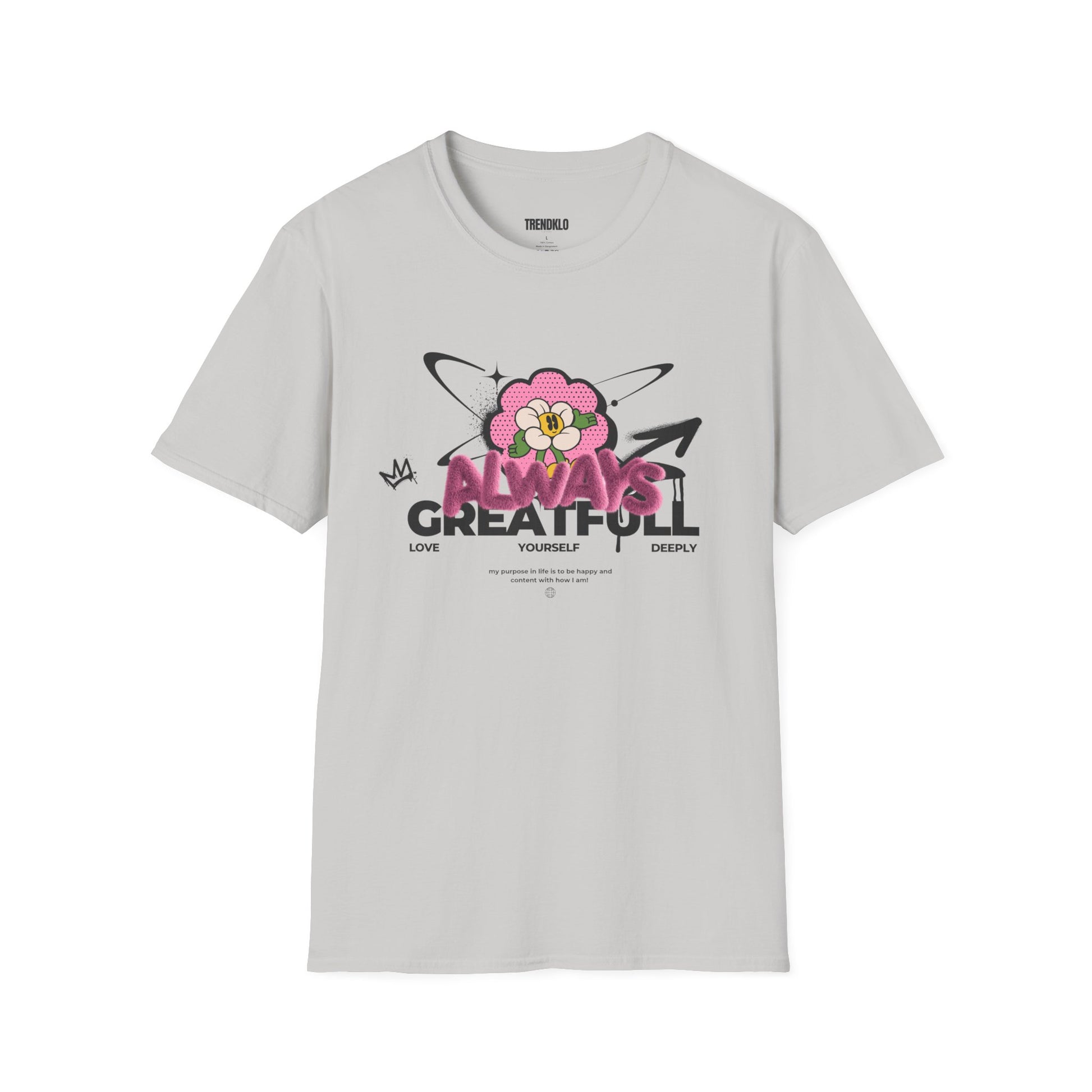 Women Graphic Tee, Positive Vibes Shirt,  Inspirational Unisex Apparel - Trendklo