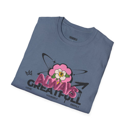 Women Graphic Tee, Positive Vibes Shirt,  Inspirational Unisex Apparel - Trendklo