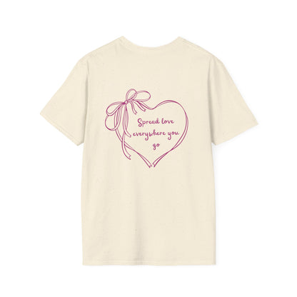Positive Love Quote Women T-Shirt, Inspirational Tee, Motivational Shirt, Empowering Top, Gift for Her - Trendklo