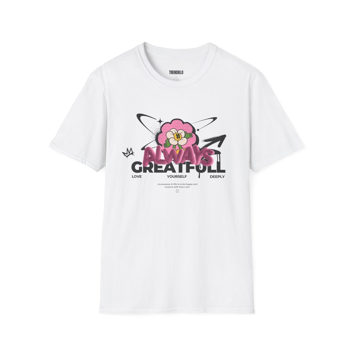 Women Graphic Tee, Positive Vibes Shirt,  Inspirational Unisex Apparel - Trendklo