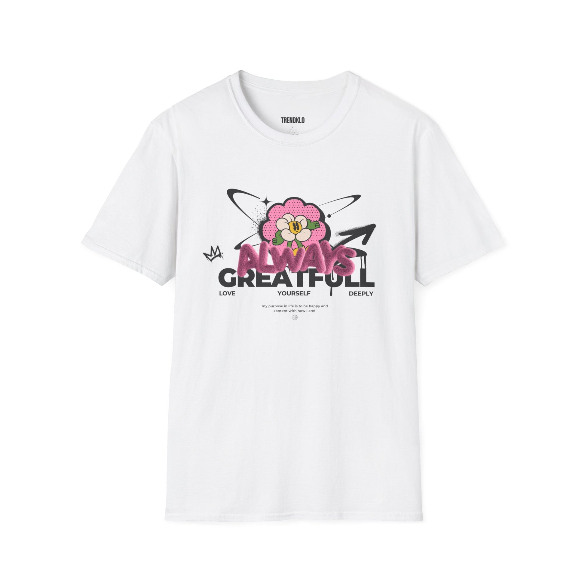 Women Graphic Tee, Positive Vibes Shirt,  Inspirational Unisex Apparel - Trendklo