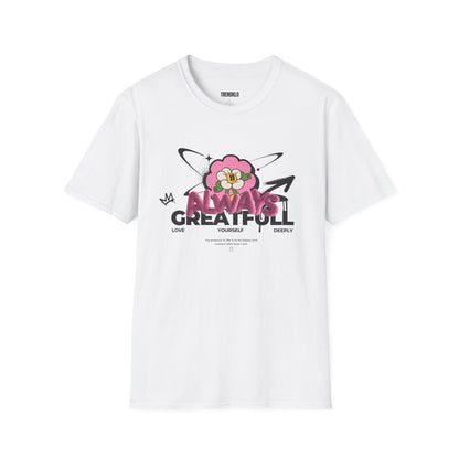 Women Graphic Tee, Positive Vibes Shirt,  Inspirational Unisex Apparel - Trendklo