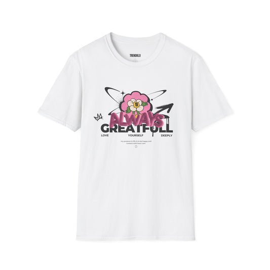 Women Graphic Tee, Positive Vibes Shirt,  Inspirational Unisex Apparel - Trendklo