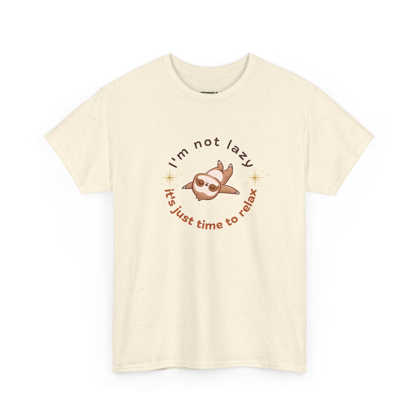 Chill Sloth Tee - Relaxation Inspired Unisex Men Women Heavy Cotton Shirt, Gift for Lazy Days, Fun T-Shirt - Trendklo