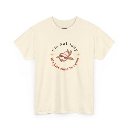 Chill Sloth Tee - Relaxation Inspired Unisex Men Women Heavy Cotton Shirt, Gift for Lazy Days, Fun T-Shirt - Trendklo