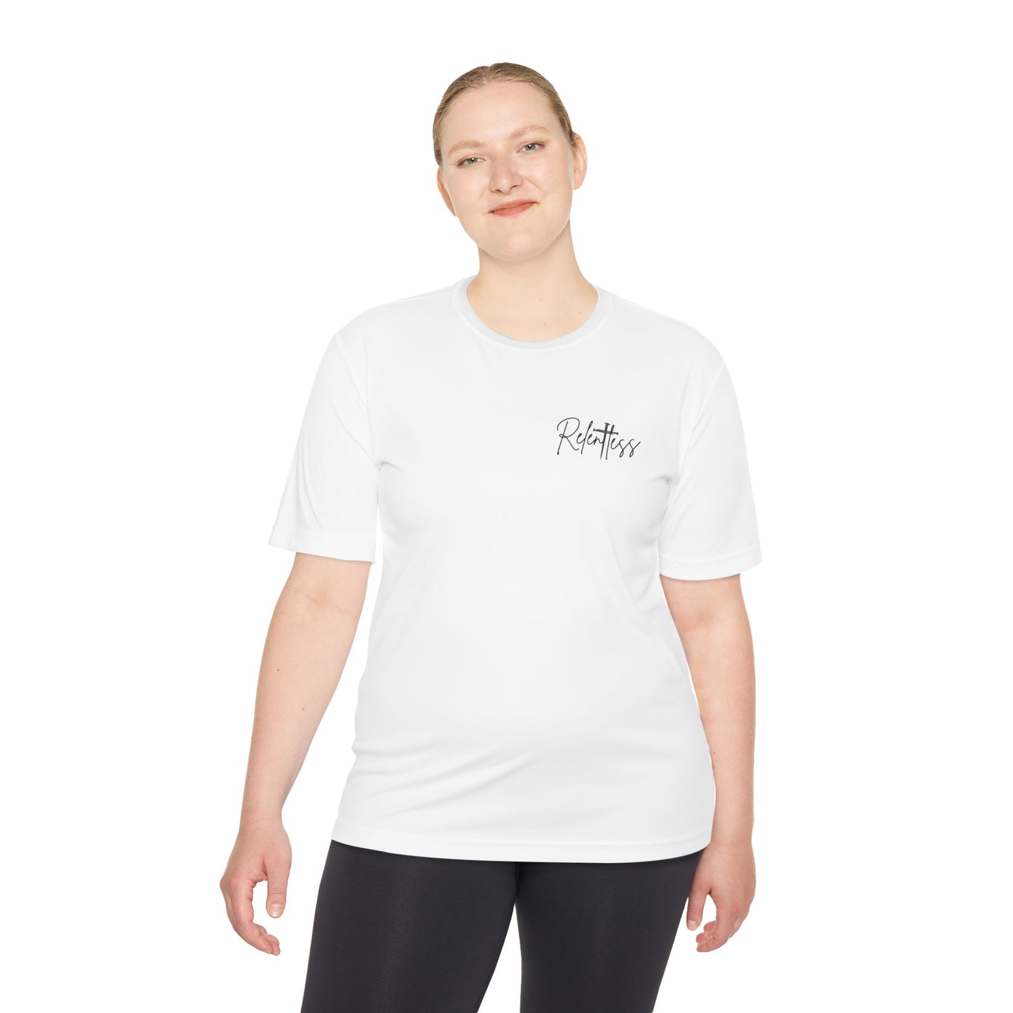 Relentless Unisex Moisture Wicking Tee - Activewear for Fitness Enthusiasts