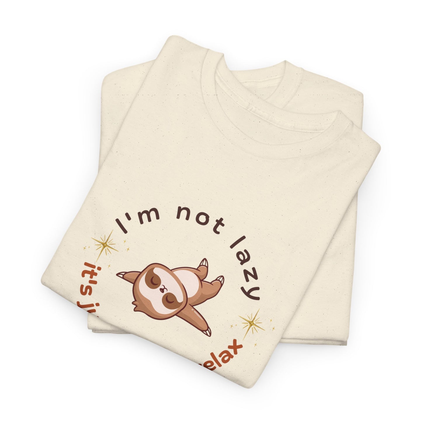 Chill Sloth Tee - Relaxation Inspired Unisex Men Women Heavy Cotton Shirt, Gift for Lazy Days, Fun T-Shirt - Trendklo